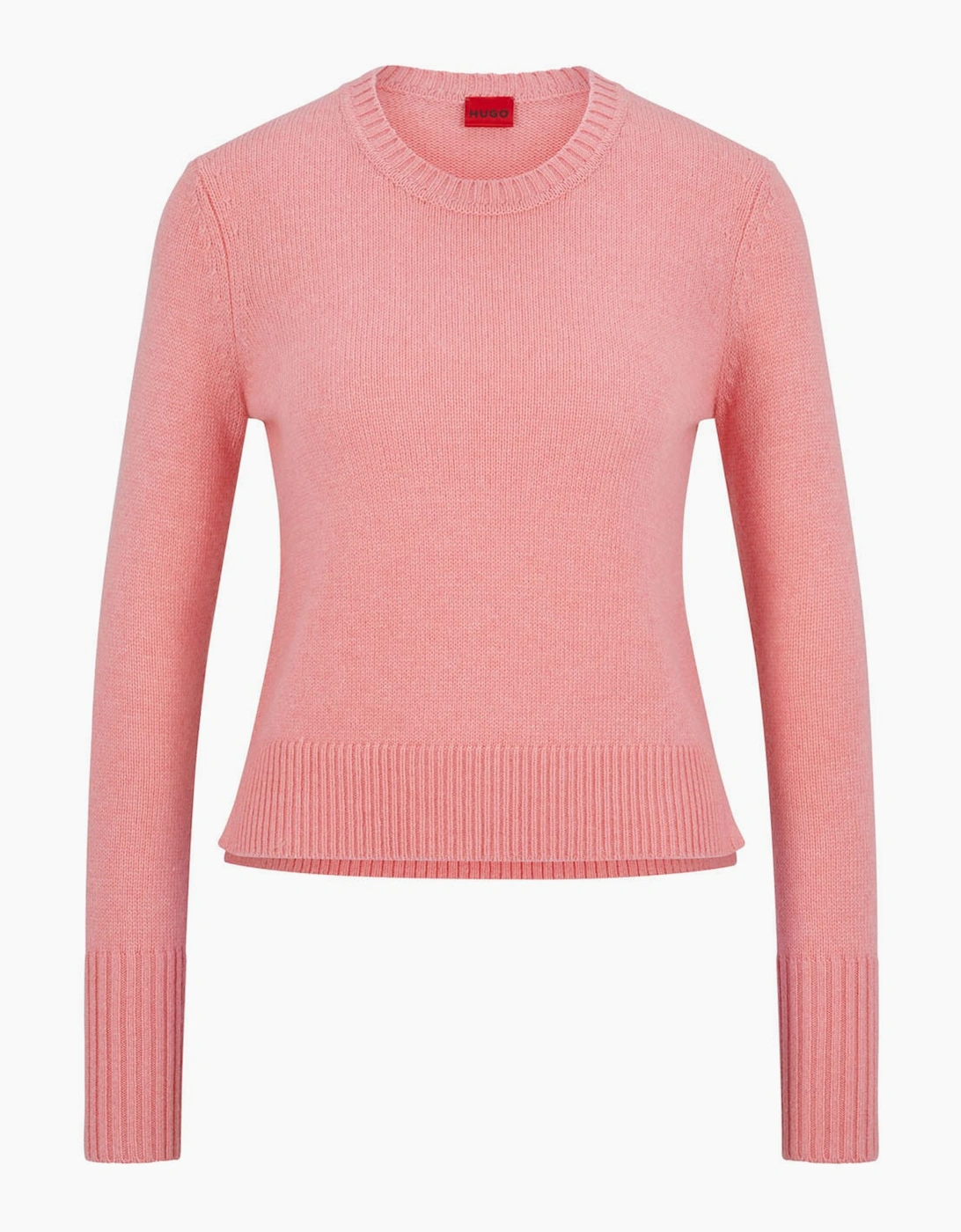 Hugo Boss Women's Sbasa Sweater - Pink - Size: 6