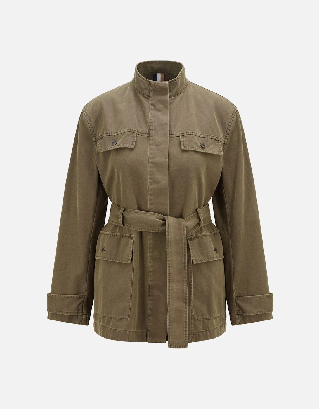 Hugo Boss Women's Jacona Jacket - Green - Size: 8