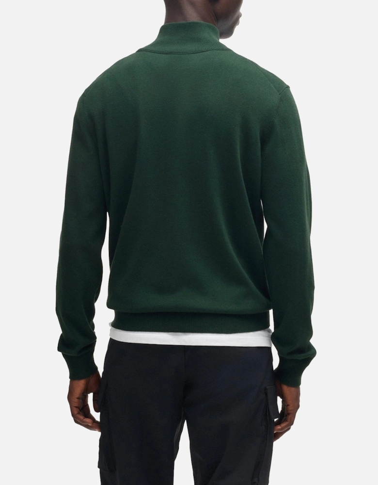 Boss Kanobix S Quarter Zip Knitted Sweater