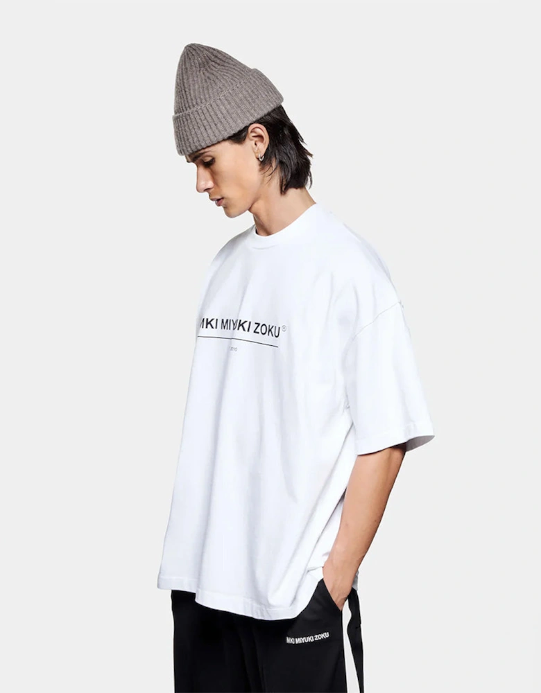 Oversized Linear T-Shirt