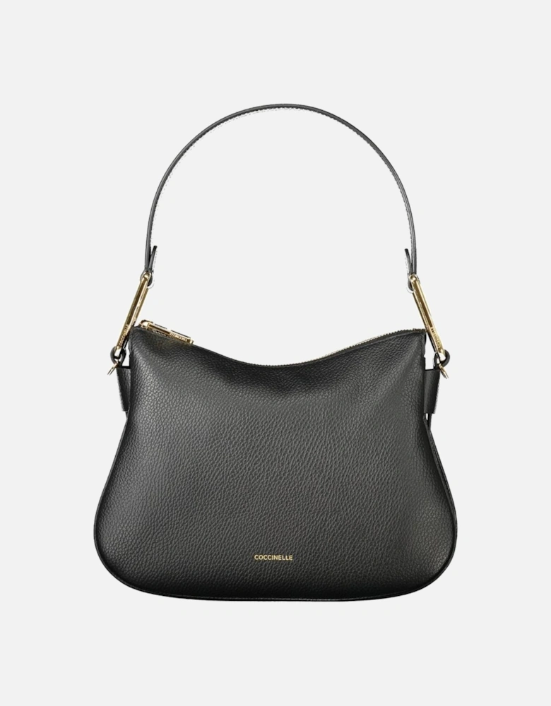 Premium Leather Soft Shoulder Bag Women - Black Handbags