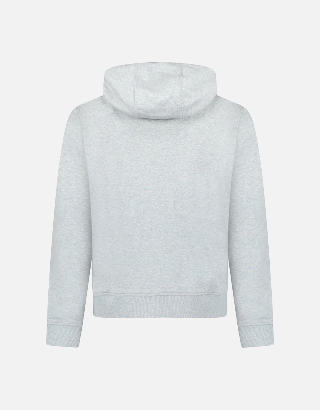 'Keira' Logo Hoodie Zip Sweatshirt Grey