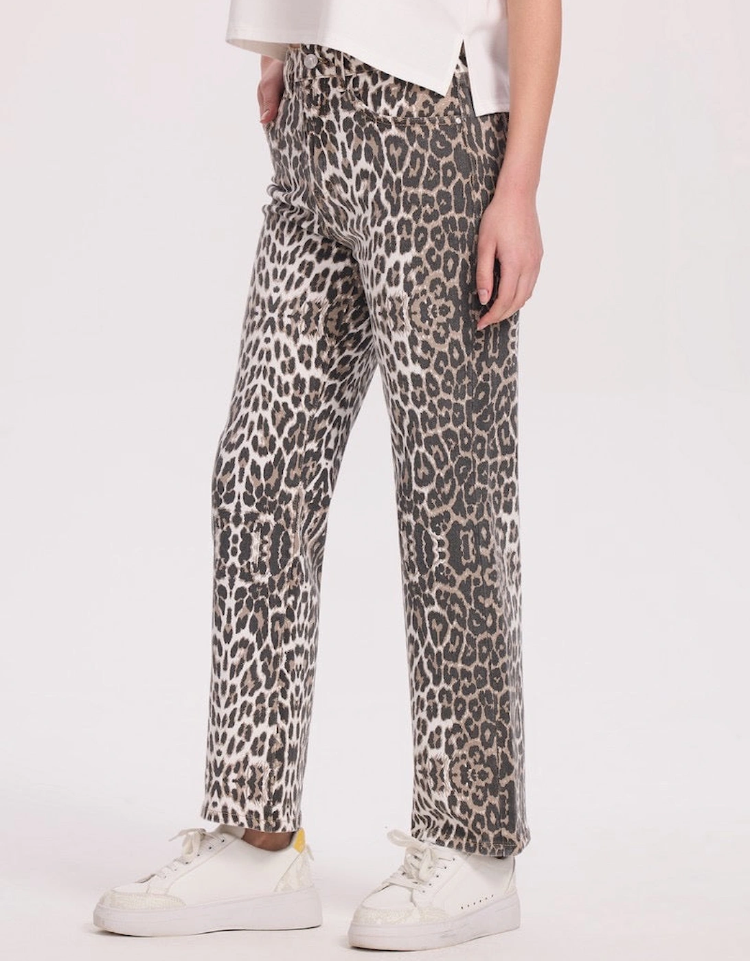 Leopard stretch jeans, 4 of 3