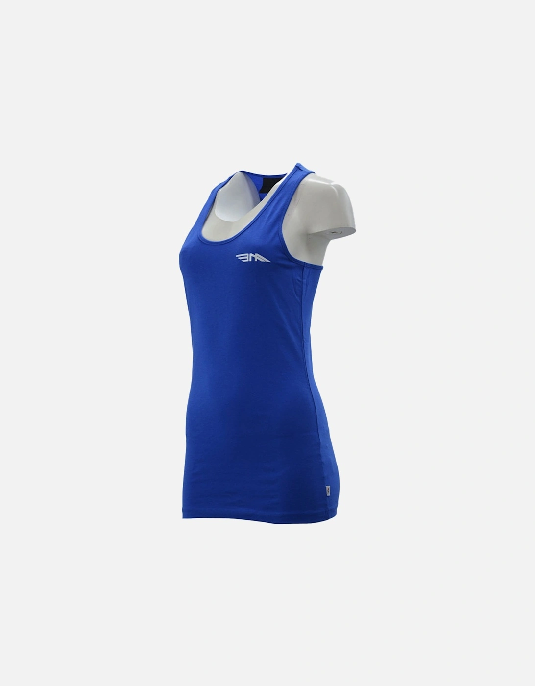 Women's Racer Back Soft Stretch Fitted Sleeveless Cotton Regular Fit Tank Top