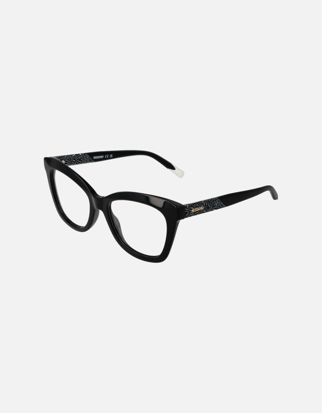 Cat Eye Full-Rim Acetate Glasses Women - Black Frames, 4 of 3