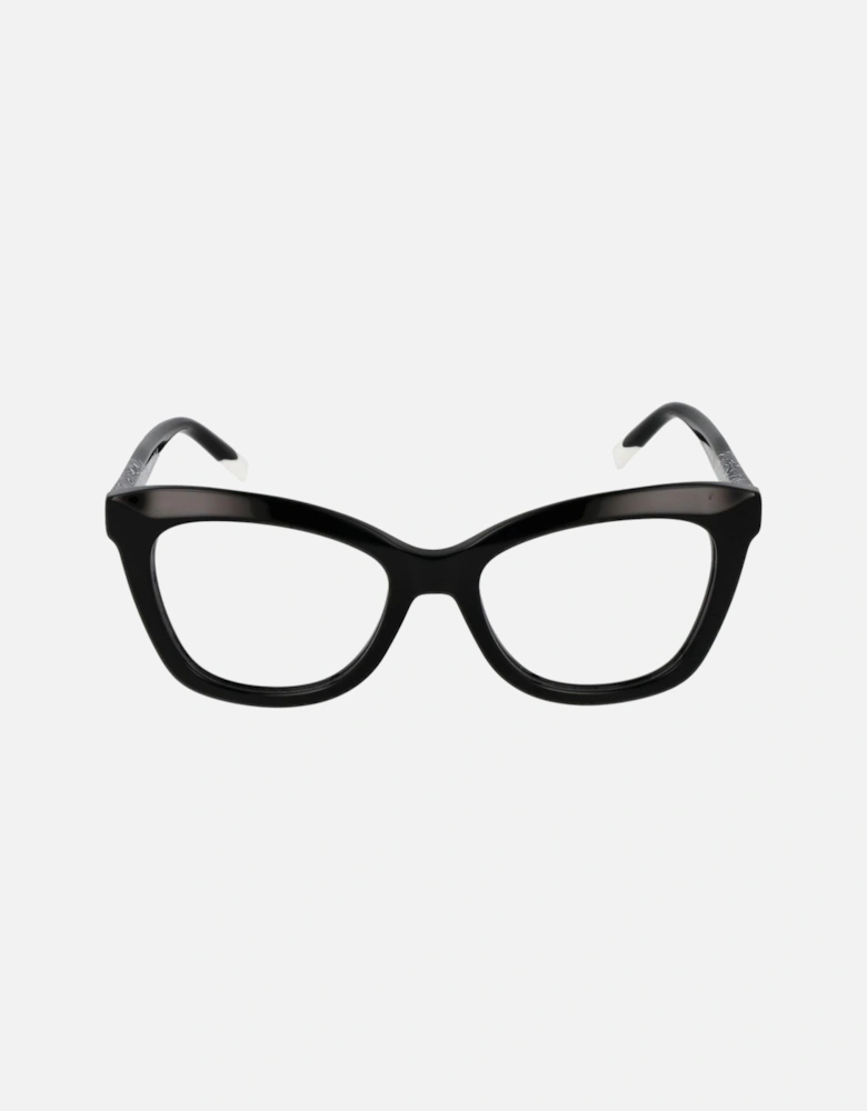 Cat Eye Full-Rim Acetate Glasses Women - Black Frames