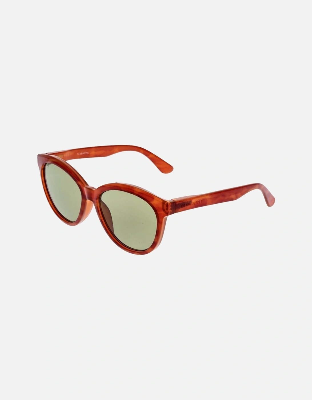 Round Full-Rim Photochromatic Sunglasses Unisex - Orange, 4 of 3