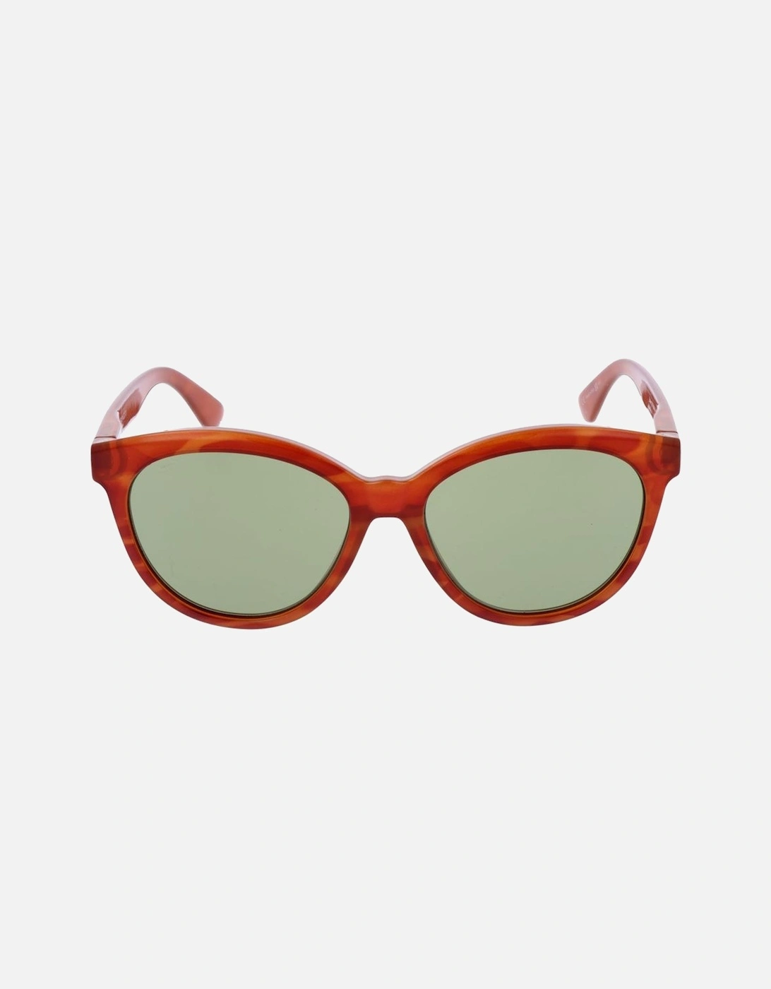 Round Full-Rim Photochromatic Sunglasses Unisex - Orange