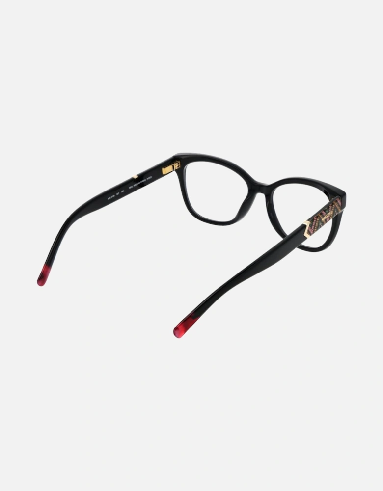 Cat Eye Acetate Full-Rim Glasses Women - Black Frames