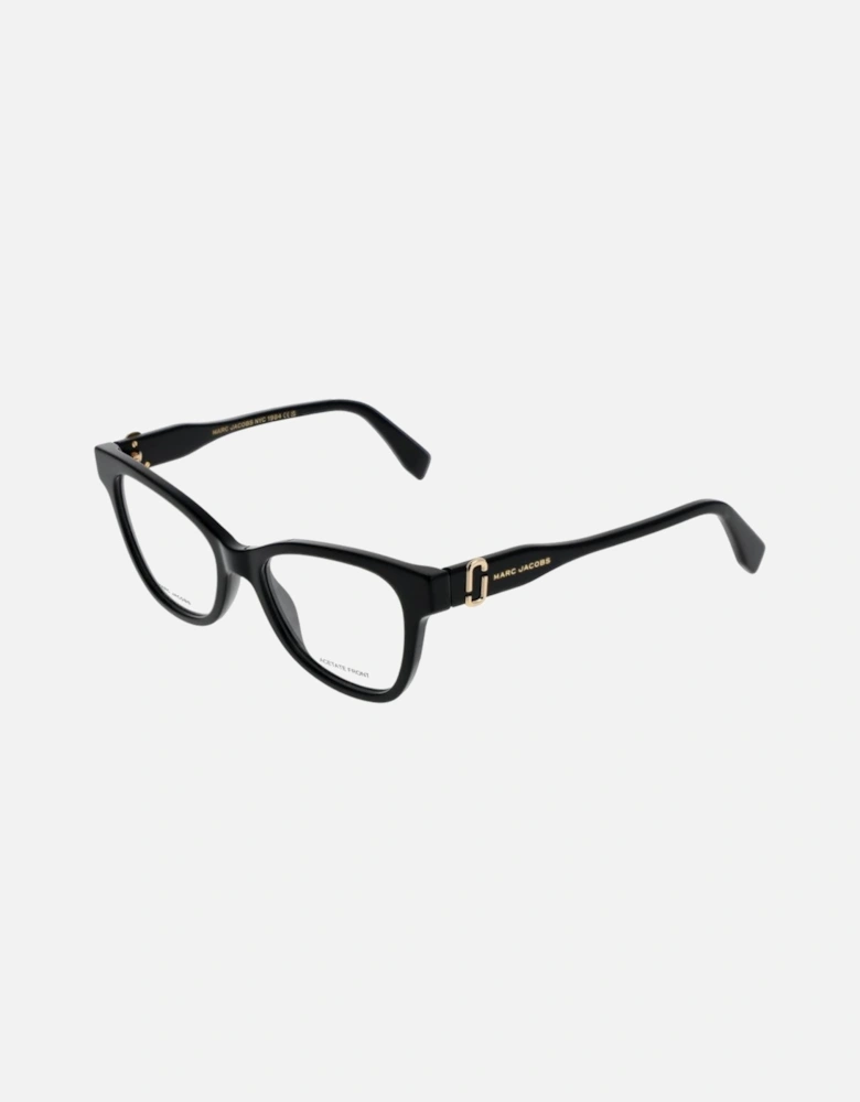 Full-Rim Black Acetate Butterfly Glasses Women Frames