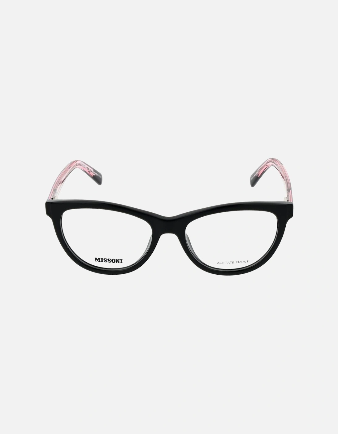 Full-Rim Round Acetate Glasses Women - Black Frames