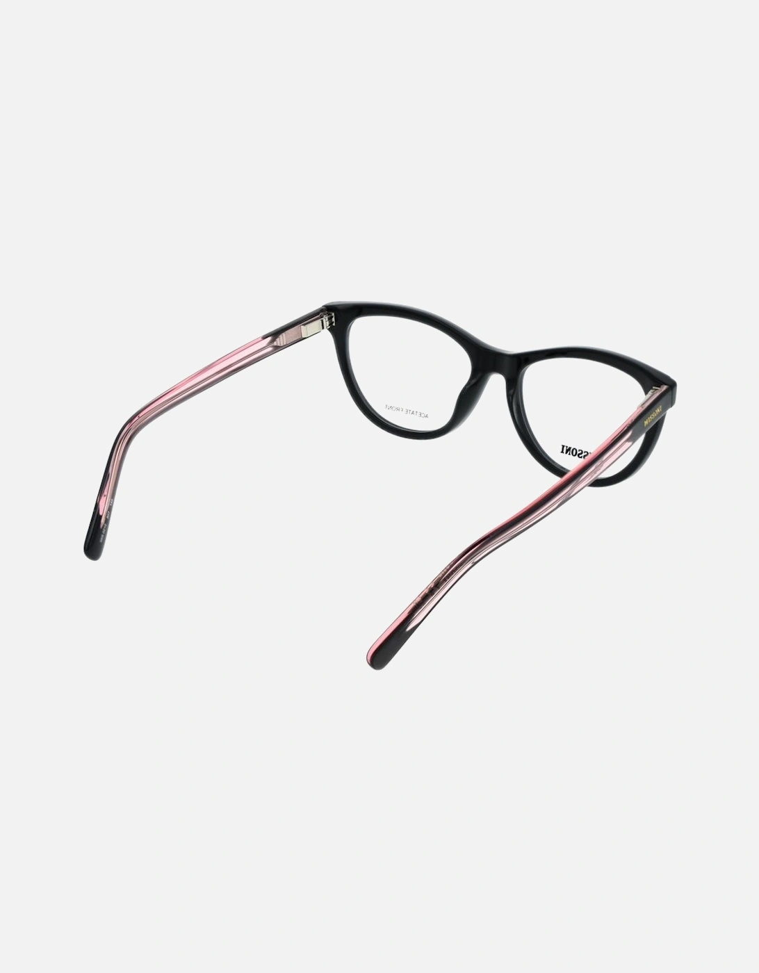 Full-Rim Round Acetate Glasses Women - Black Frames