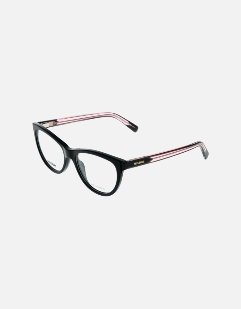 Full-Rim Round Acetate Glasses Women - Black Frames