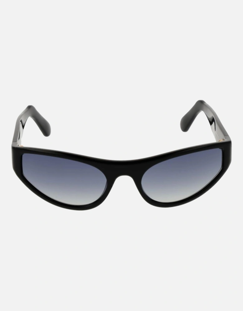 Cat Eye Full-Rim Gradient Sunglasses Unisex - Black
