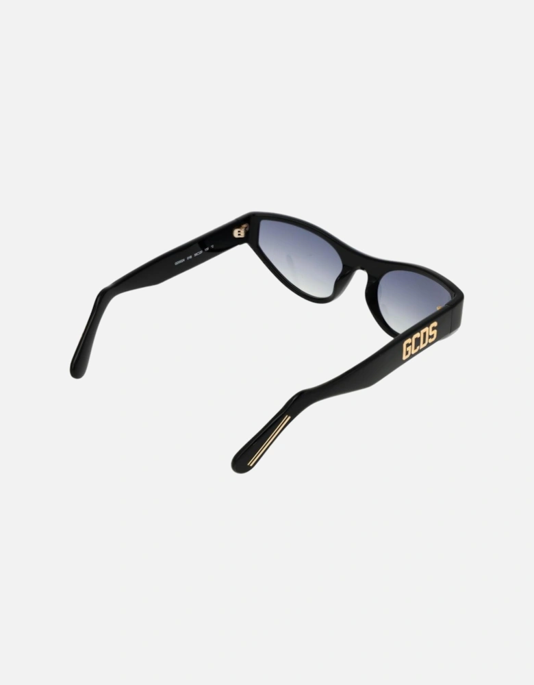 Cat Eye Full-Rim Gradient Sunglasses Unisex - Black