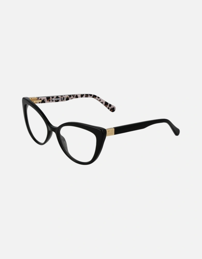 Cat Eye Full-Rim Acetate Glasses Women - Black Frames