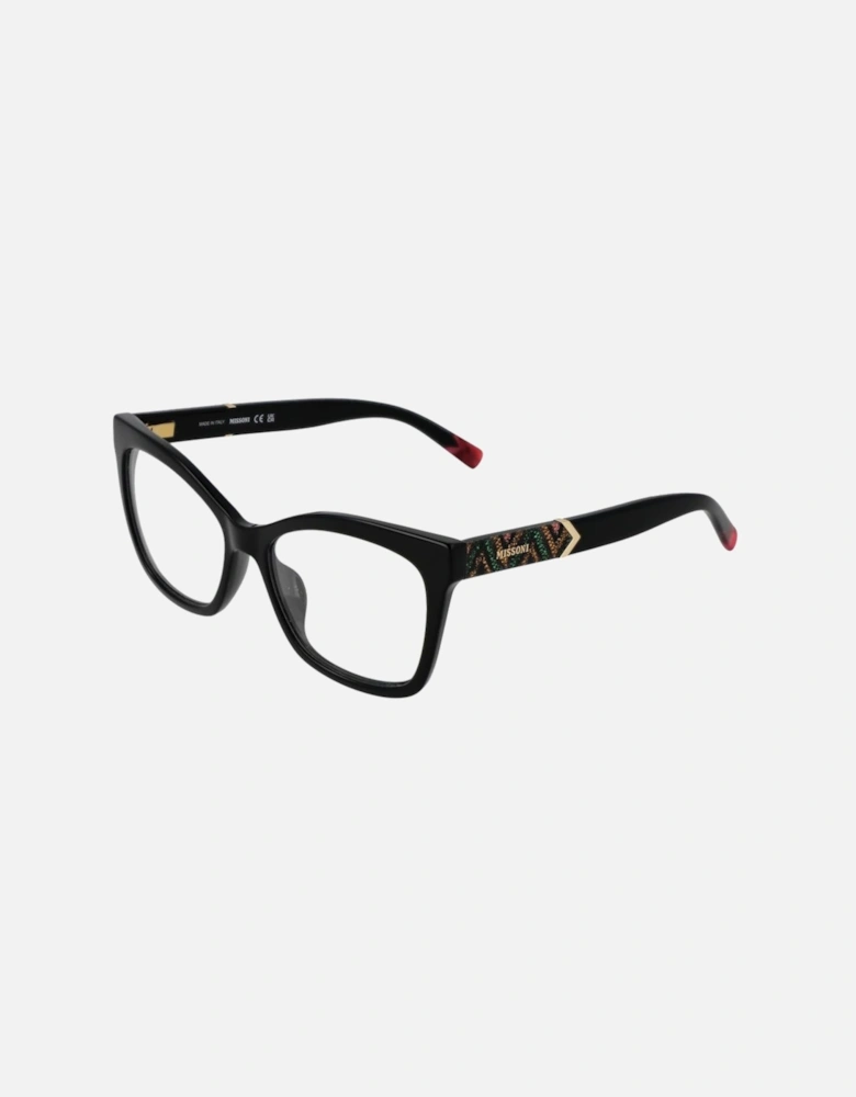 Cat Eye Full-Rim Acetate Sunglasses Women - Black Frames
