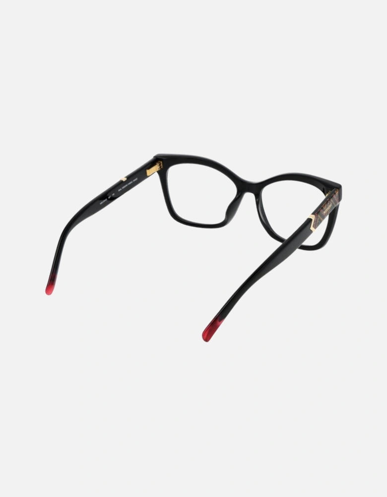 Cat Eye Full-Rim Acetate Sunglasses Women - Black Frames