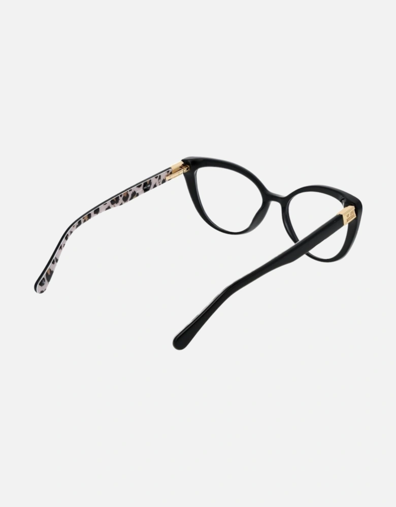 Cat Eye Full-Rim Acetate Glasses Women - Black Frames