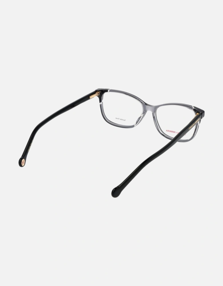 Full-Rim Rectangle Acetate Sunglasses Women - Gray Frames