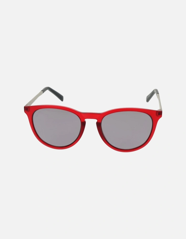 Full-Rim Round Photochromatic Polarized Sunglasses Unisex - Red