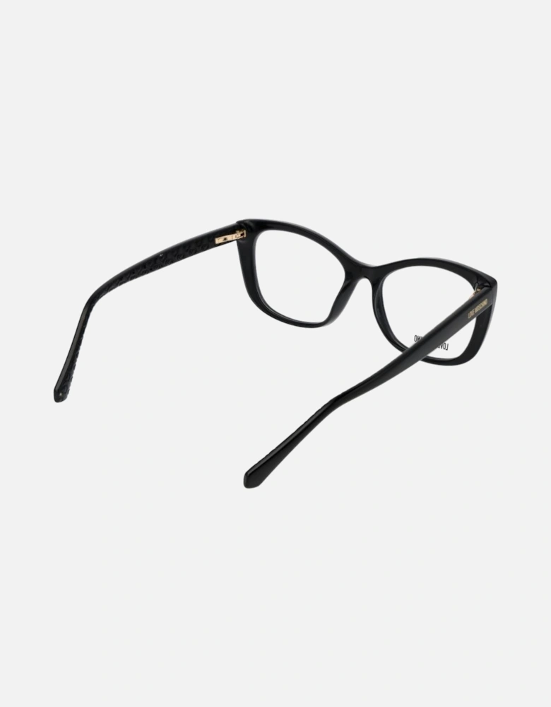 Butterfly Full-Rim Black Frame Glasses Women