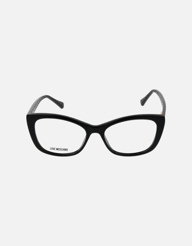 Butterfly Full-Rim Black Frame Glasses Women