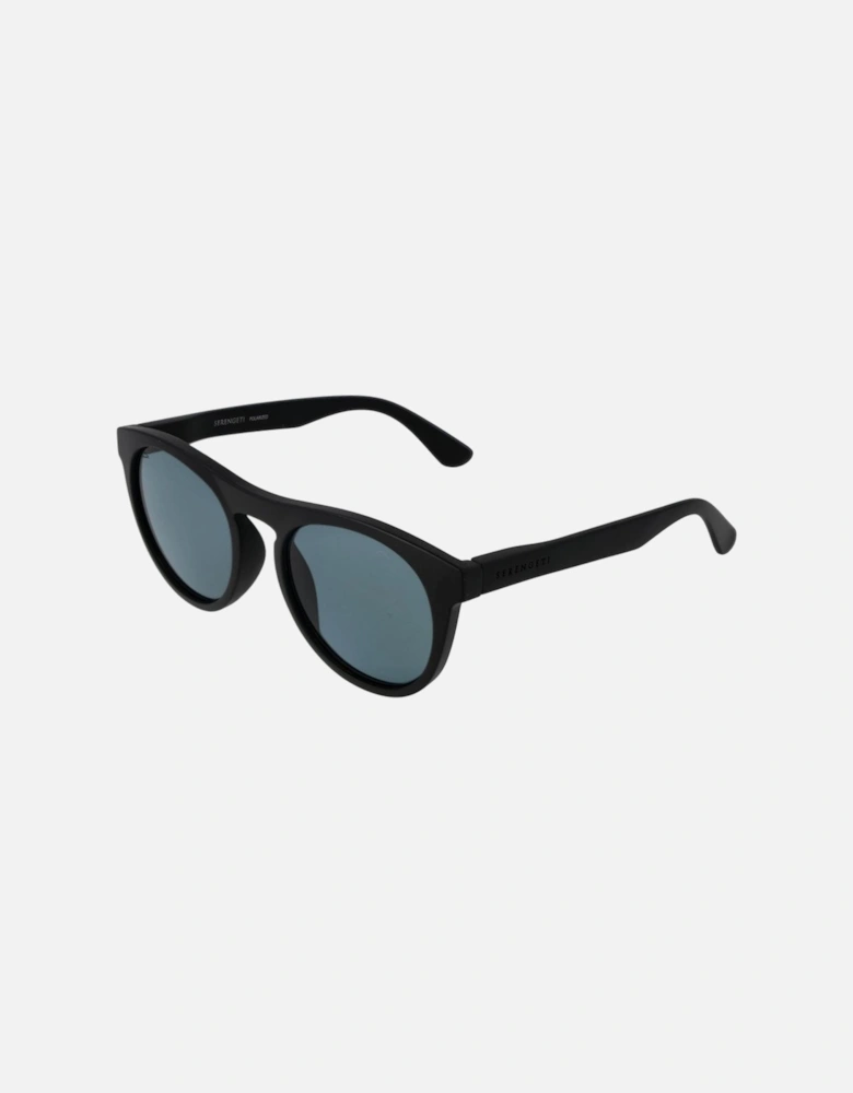 Polarized Full-Rim Photochromatic Sunglasses Unisex - Black
