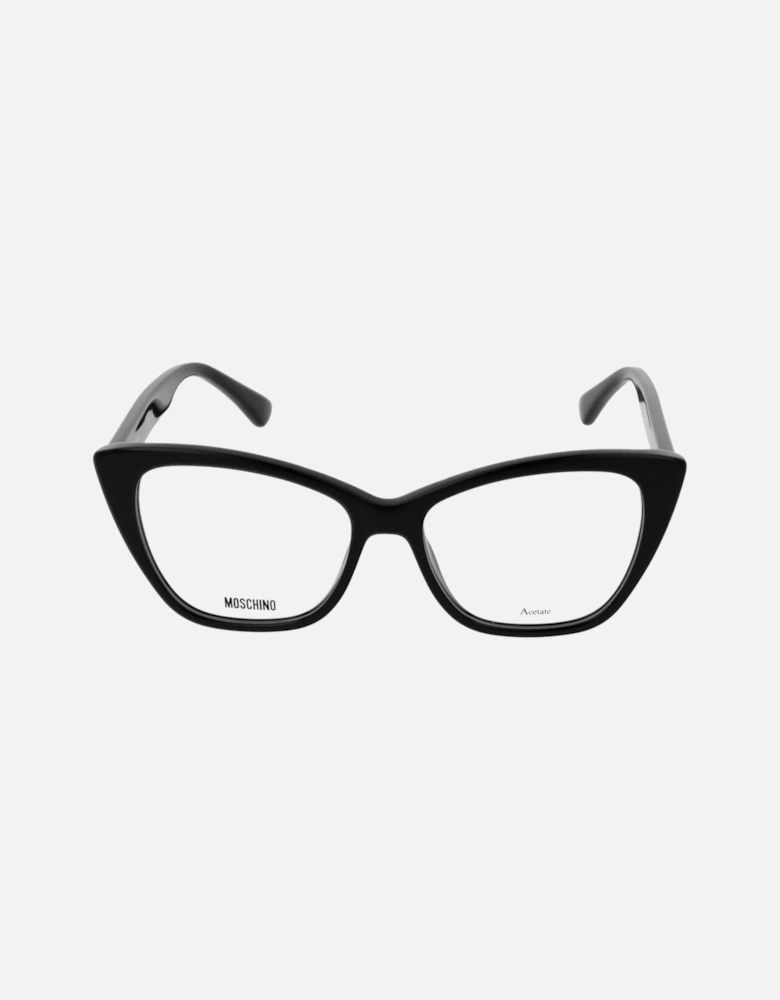 Butterfly Full-Rim Acetate Sunglasses Women - Black Frames