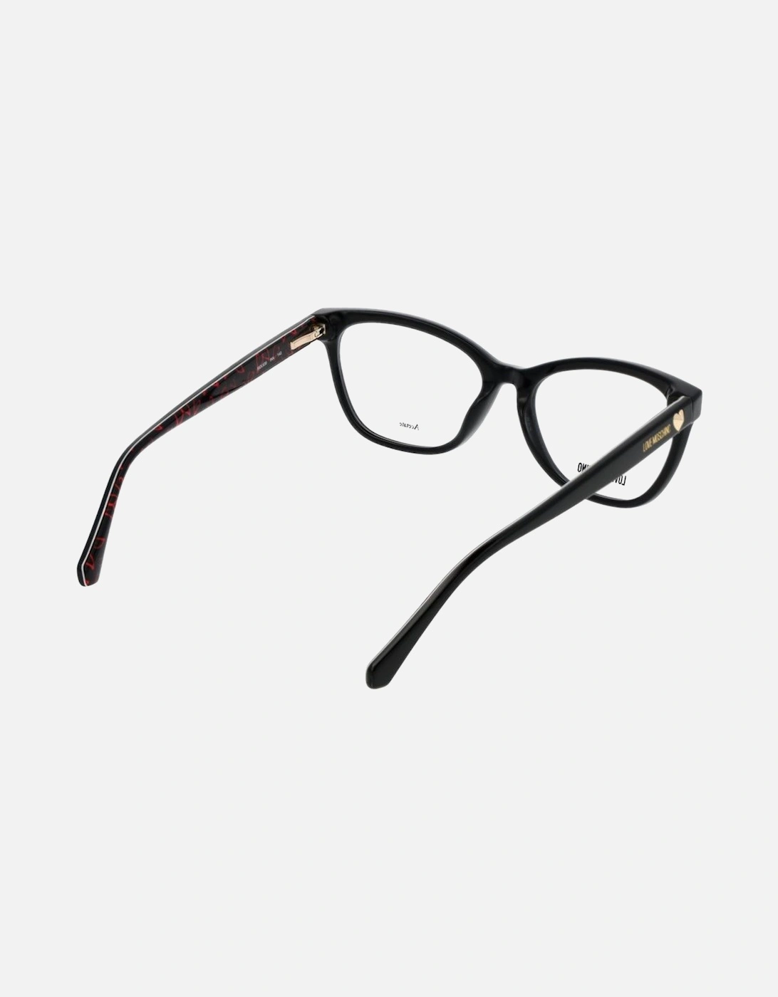 Full-Rim Round Acetate Sunglasses Women - Black Frames