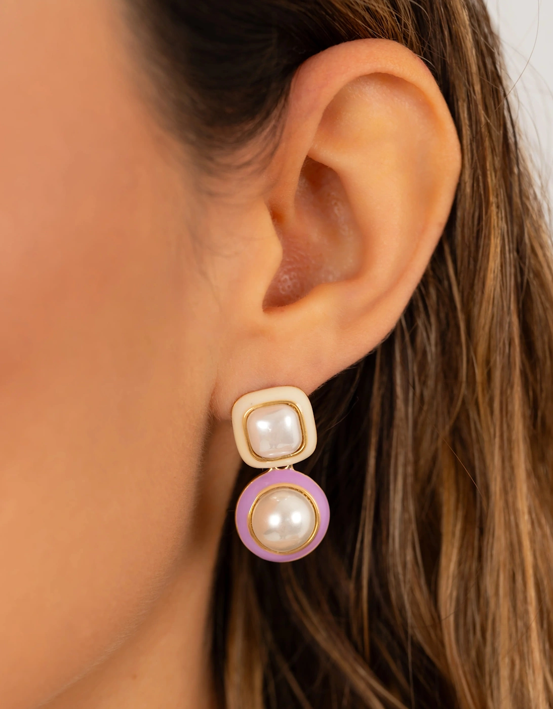 Pearl & Petal Drop Earrings, 2 of 1