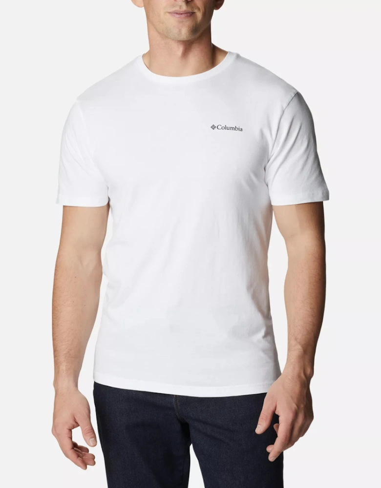 Men's Barton Springs Short Sleeve Graphic Tee White