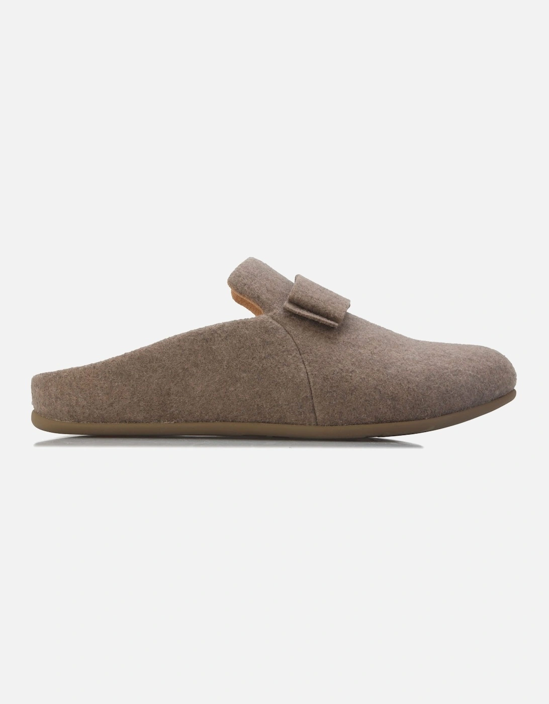 Womens Chrissie II Haus e01 Bow Felt Slippers, 6 of 5