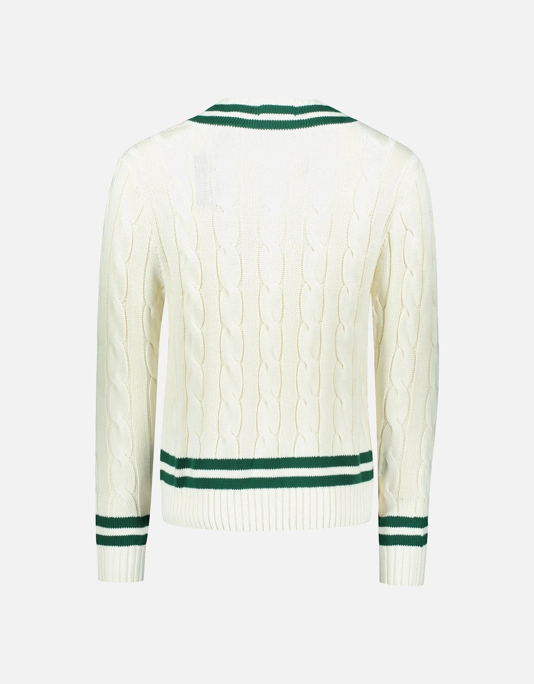 Ralph Lauren Iconic Cricket Sweater - Cricket Cream/New forest