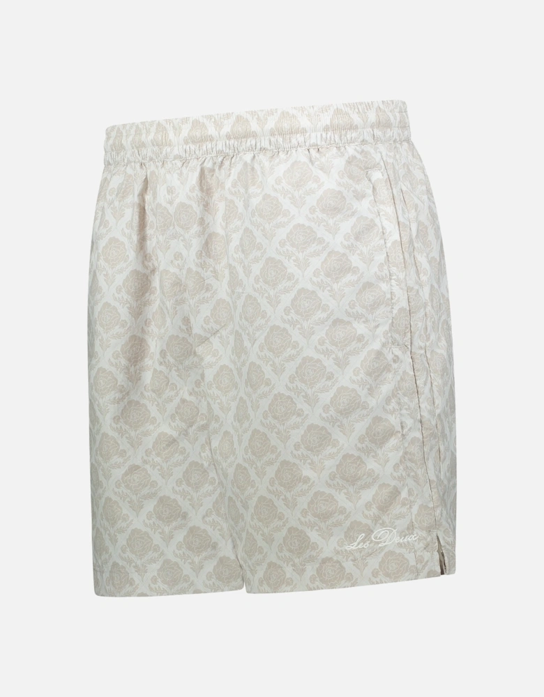 Flower Tile Track Shorts