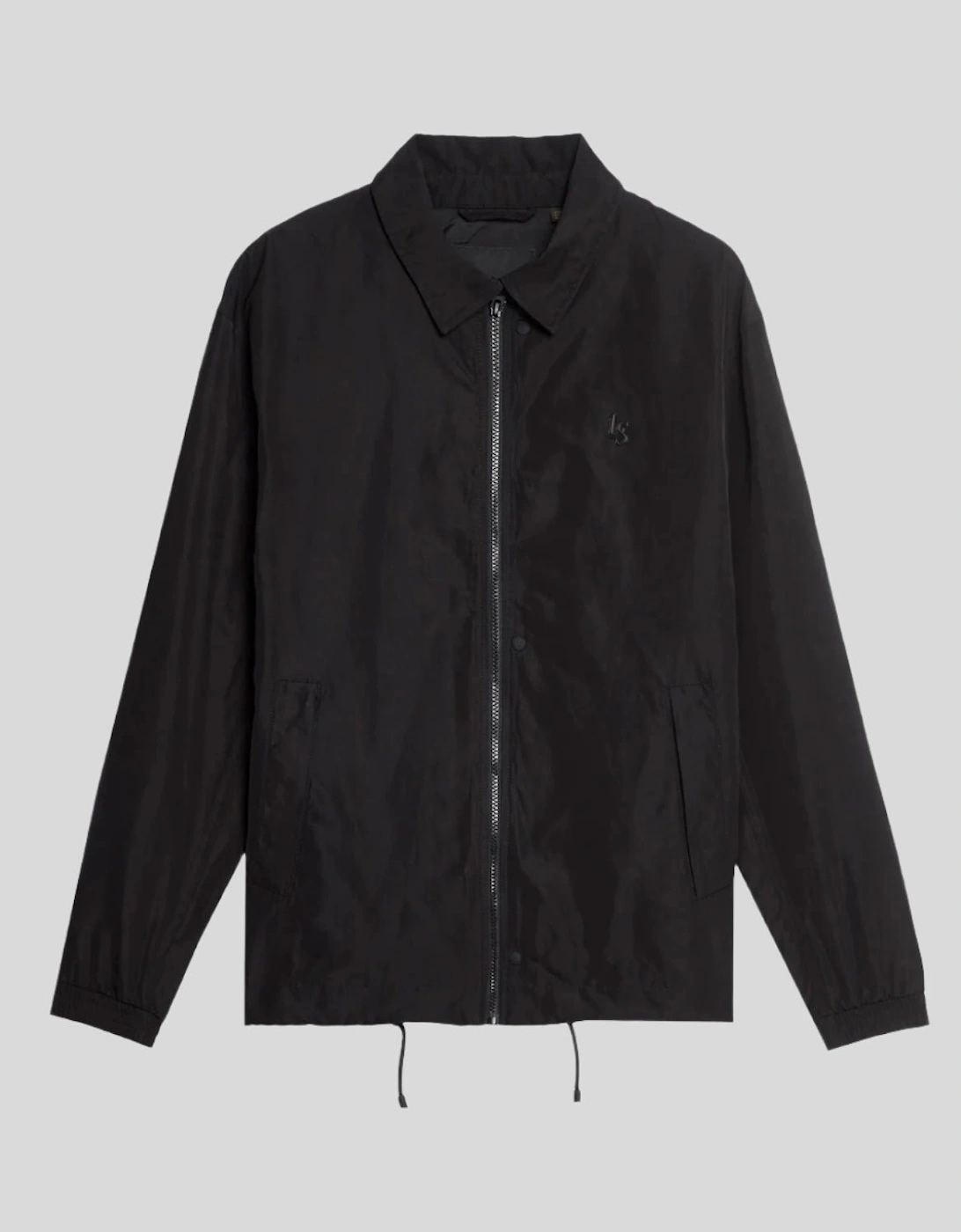 Nylon Emblem Coach Jacket