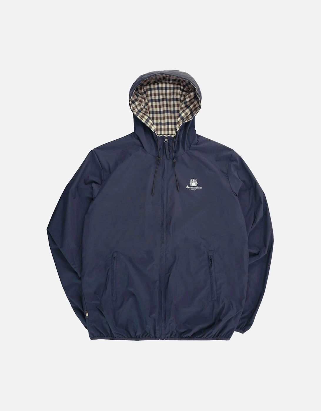 Nylon Reversible Club Check/Navy Sailor Jacket, 4 of 3