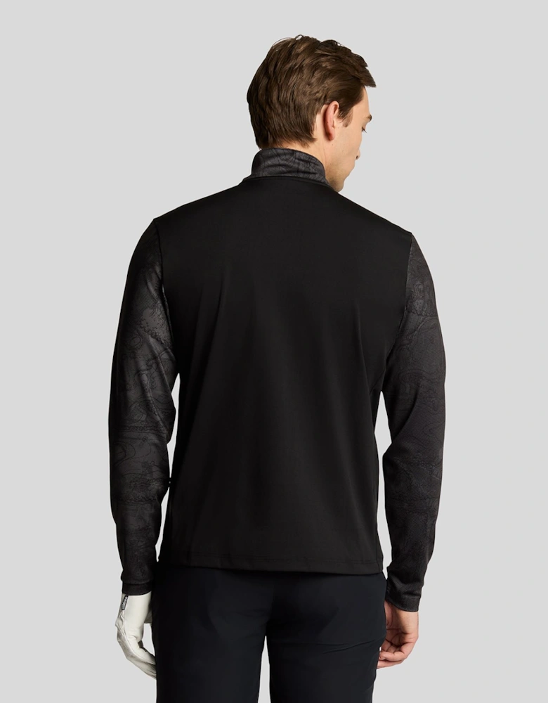 Golf Printed Contour Midlayer