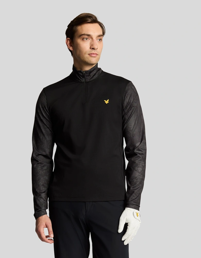 Golf Printed Contour Midlayer