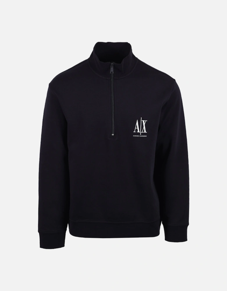 Half Zip Sweatshirt Deep Navy