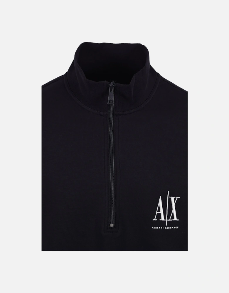 Half Zip Sweatshirt Deep Navy