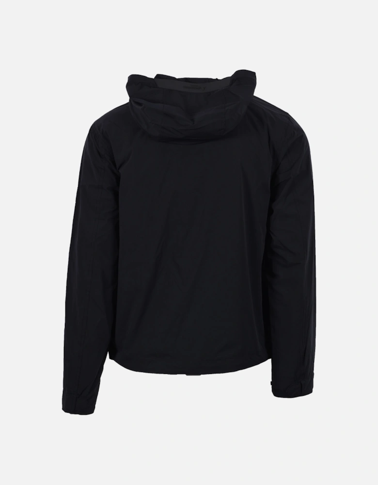 Active Hooded Stretch Windbreaker Black