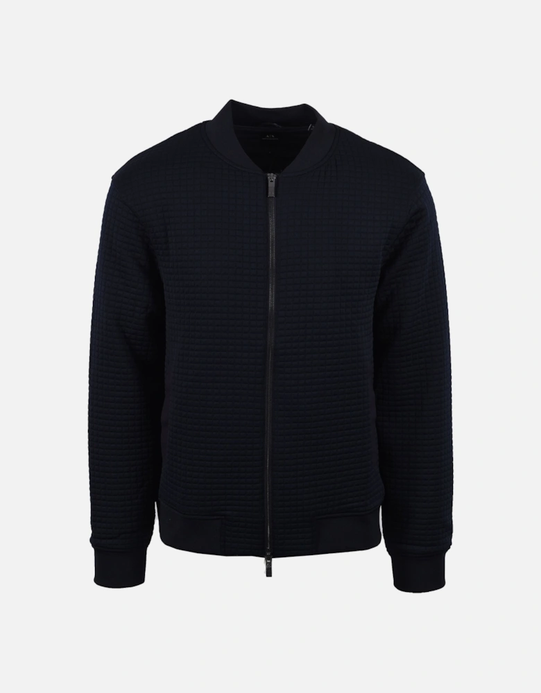 Full Zip Blouson Jacket Deep Navy