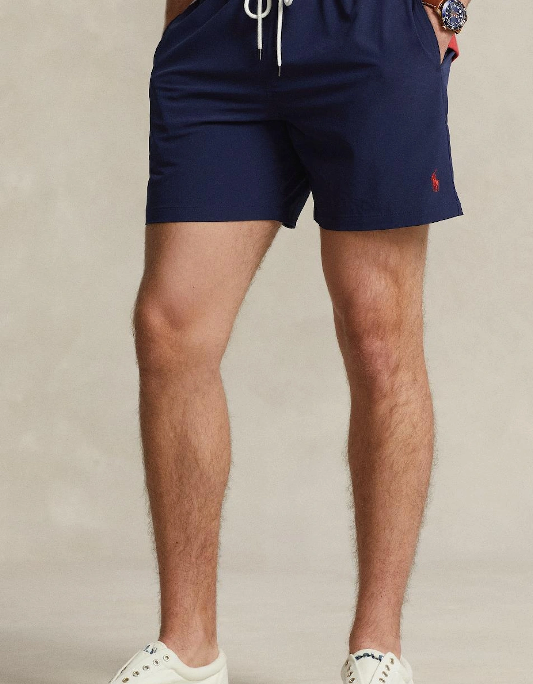 Classic Navy Swim Trunk