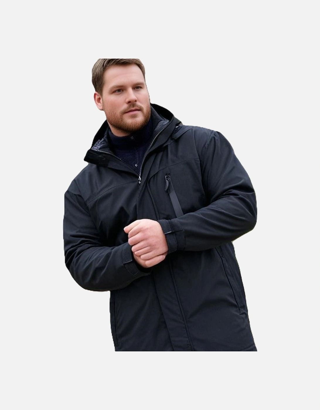 Mens Waterproof Big & Tall Waterproof Jacket, 2 of 1