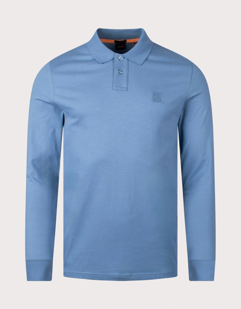 Slim Fit Passerby Long Sleeve Polo Shirt