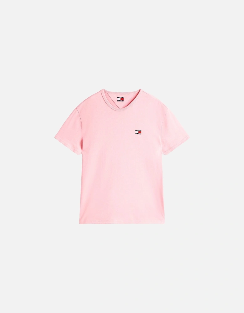 Reg Logo Badge T-Shirt Pink