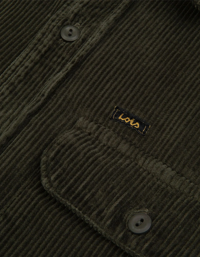 Jeans Corduroy Thomas R Oxford Shirt - Olive