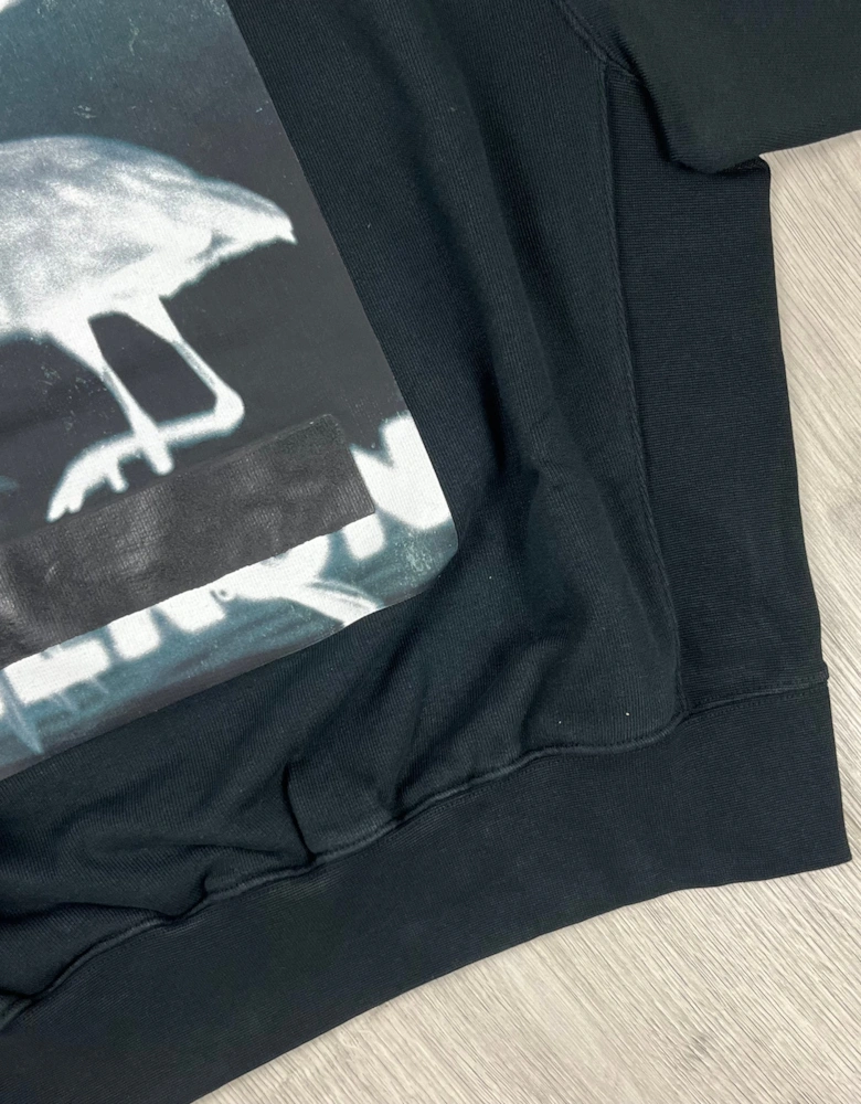 Graphic Sweatshirt - Black