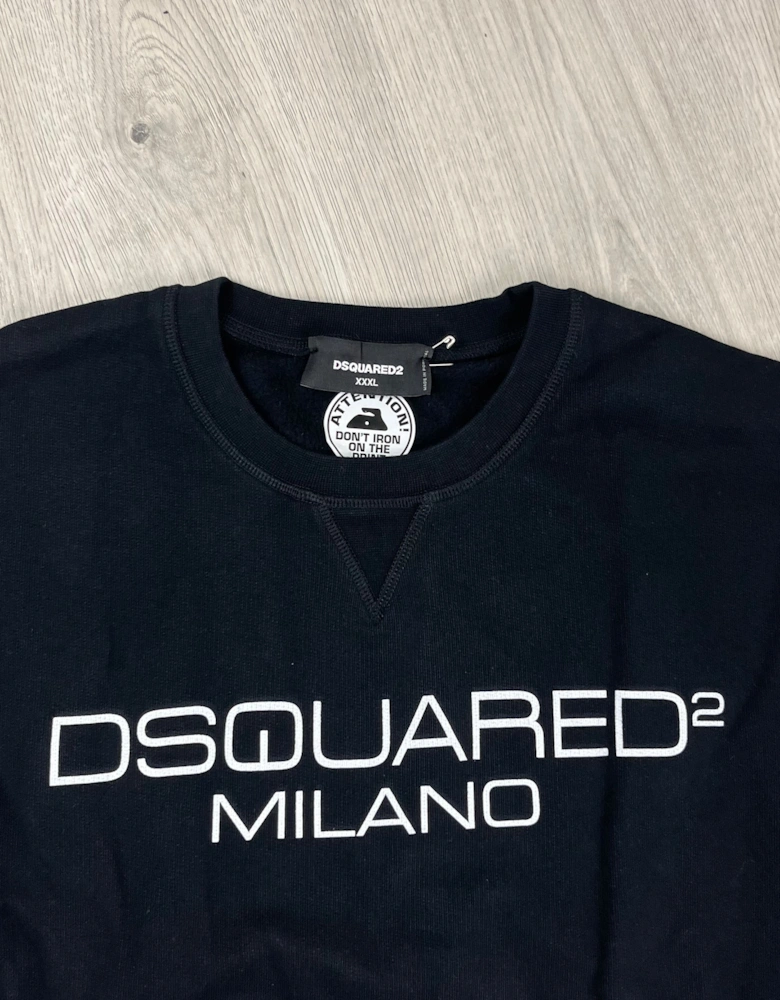 Milano Sweatshirt - Black